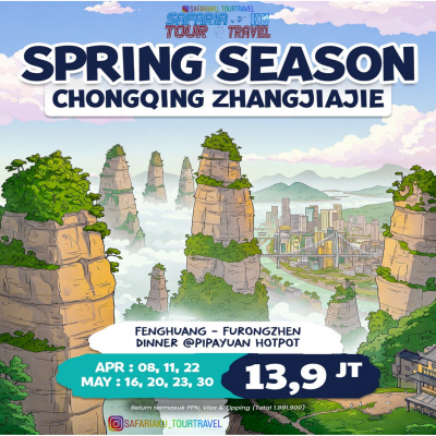 Chongqing Zhangjiajie 09 Hari / 07 Malam